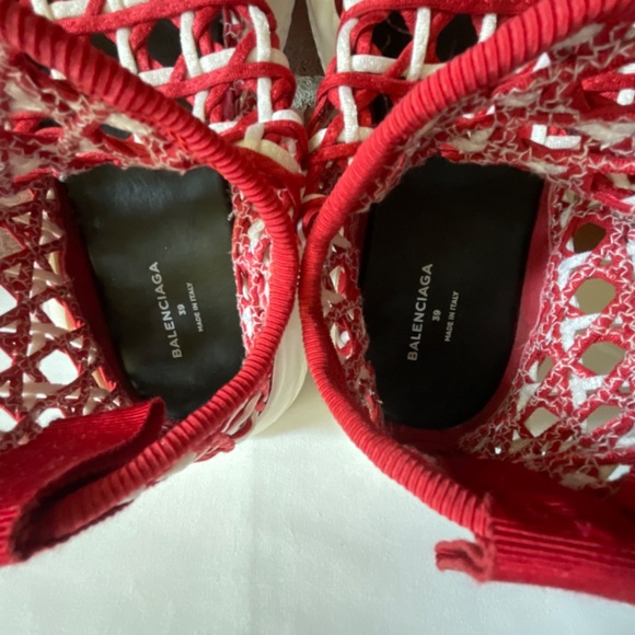 Balenciaga Woven Speed Trainer Sneakers Size Eu 39 Made in Italy - Picture 10 of 15